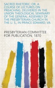 Cover of Sacred Rhetoric